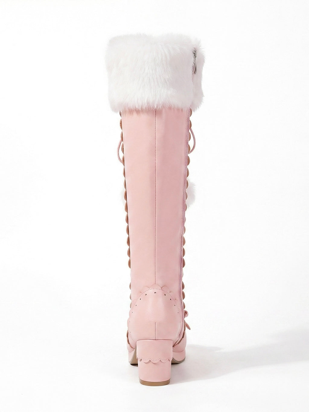 Adorable Princess Bow-Detailed Knee-High Boots