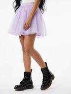 Glossy Black Lace-Up Boots