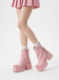 Barbie Pink Spicy & Sweet Ankle Boots