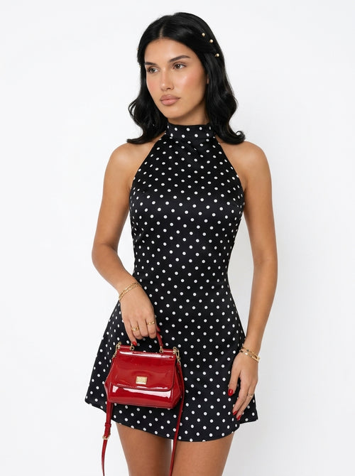 Angelic White Eyelet Mini Dress